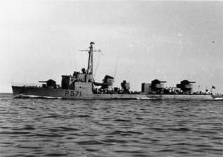 Torpedobåden BUHL, der løb af stablen i 1947