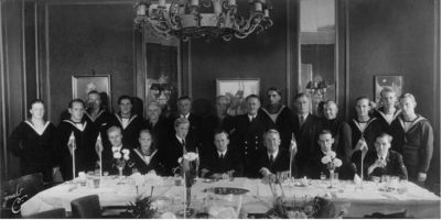 Farewell dinner for the members of Kieler Expeditionary Force