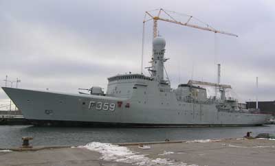 The offshore patrol frigate VDDEREN