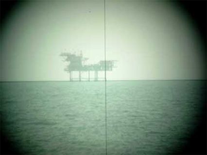 Olieplatform i Nordsøen