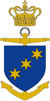 Våbenskjold for patruljefartøjet FREJA
