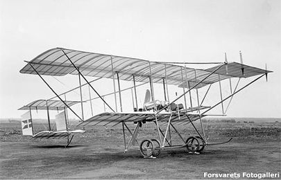 The aeroplane GLENTEN