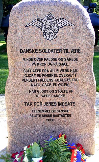 Mindestenen ved Rindsholm Kro for alle danske soldater