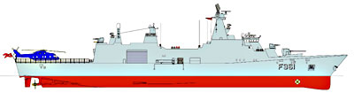 The first design draft of the new frigate like patrol ships