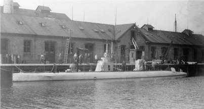 The Danish submarine DYKKEREN