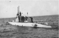 The Submarine DYKKEREN at Sea
