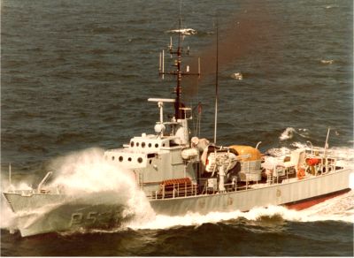 The seaward defense craft HAVFRUEN