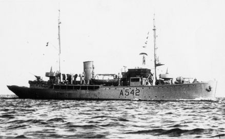 The survey ship HEJMDAL seen after 1951