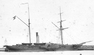 The paddle steamer HEKLA