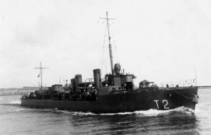 The torpedo boat HVALEN
