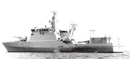 The patrol vessel MAKRELEN