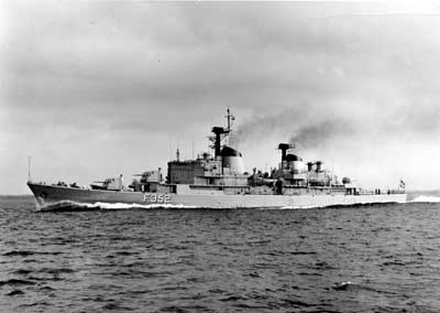 The frigate PEDER SKRAM with its original armament