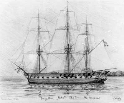 The frigate ROTA