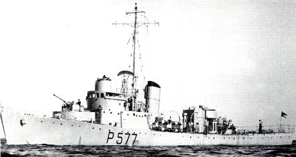 SØHUNDEN after rearmament in 1957 and classified as patrol boat.