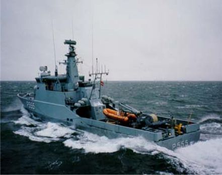 The patrol vessel STØREN