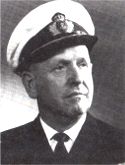 First Lieutenant Ivar Westergaard, here seen as a Commander