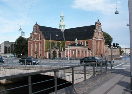 The original old naval anchor forge in Copenhagen was consectrated as Naval Church i 1619