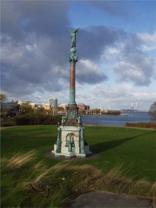 Mindesøjlen for Slaget i Køge Bugt 4. oktober 1710