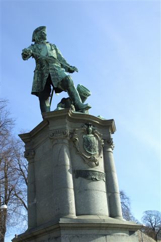 Mindesmærket i Oslo for Pter Tordenskiold