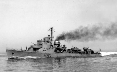 HUITFELDT as "Kystjager" (destroyer)